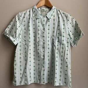 Vintage Girl Scout Button Up